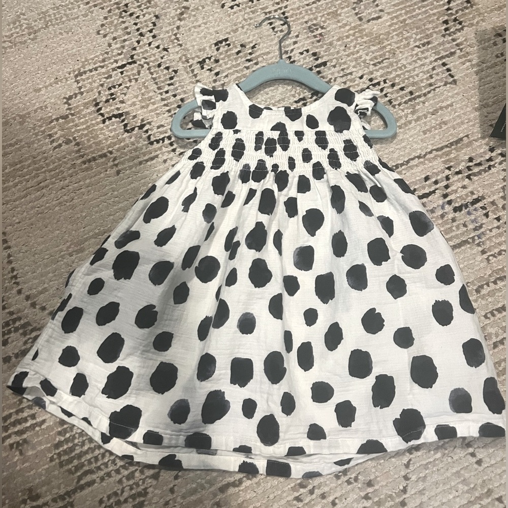 Girl’s Something Navy Dress, Size 2T
